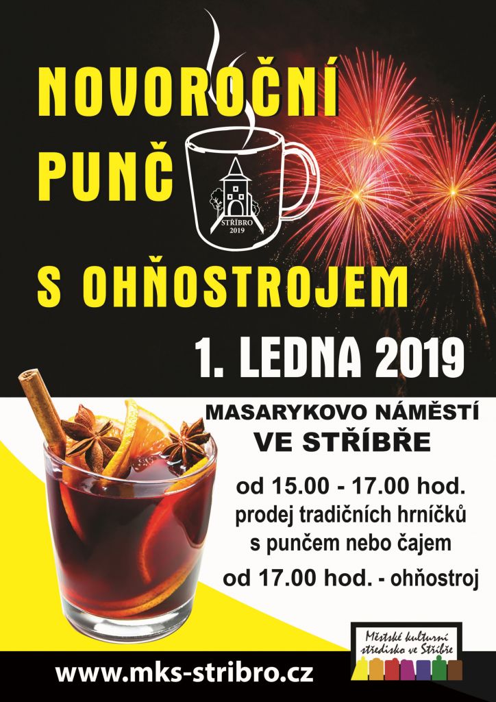 Novoroční punč s ohňostrojem 1