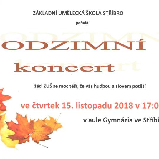 Podzimní koncert ZUŠ