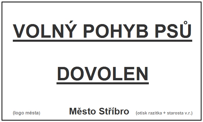 Tabulka ozančující prostory Tabulka ozančující prostory